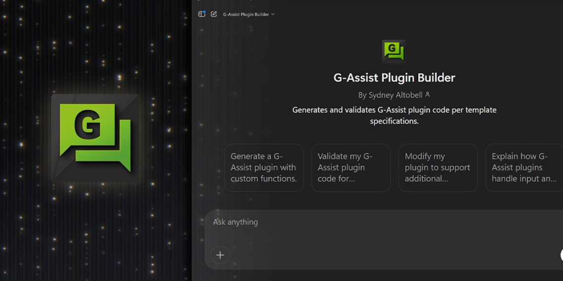 Nvidia’s Project G-Assist Transforms AI PC Control With Plug-Ins