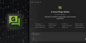 Nvidia’s Project G-Assist Transforms AI PC Control With Plug-Ins