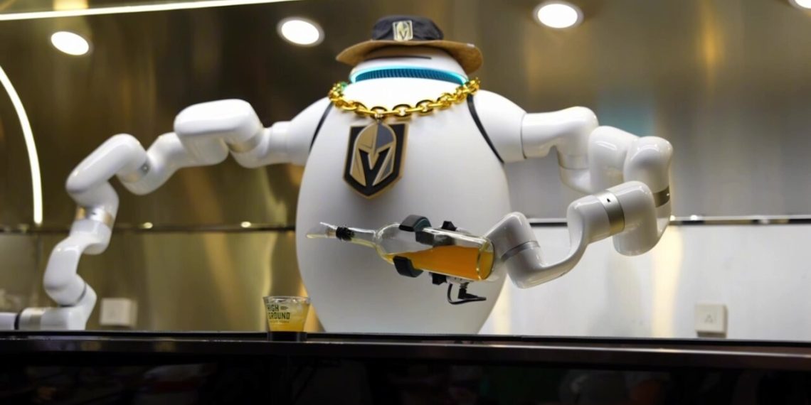 ADAM robot bartender